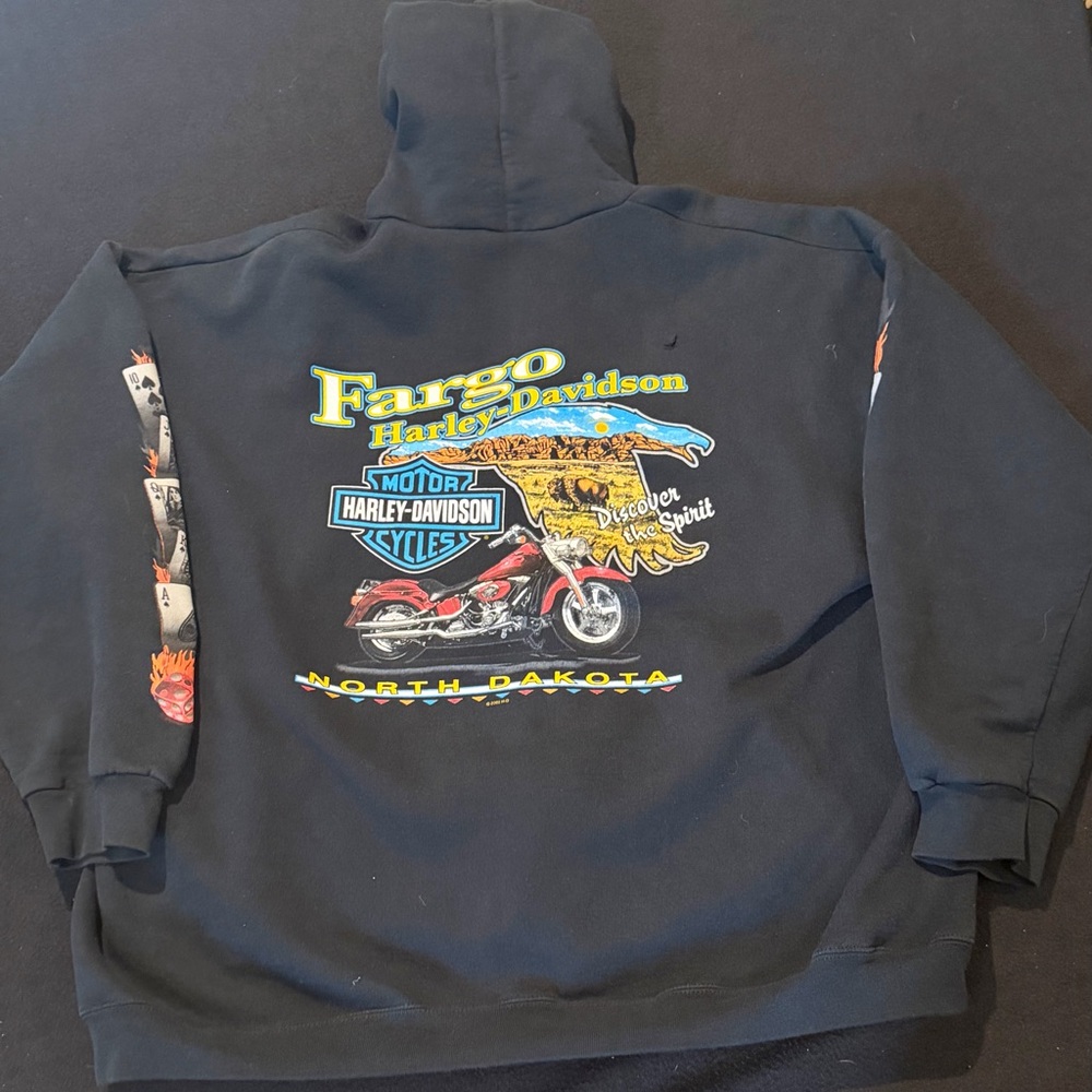 Harley Davidson Very Rare 2005 Fargo ND Flaming Dice With Card Sleeve Hits - Picture 8 of 15